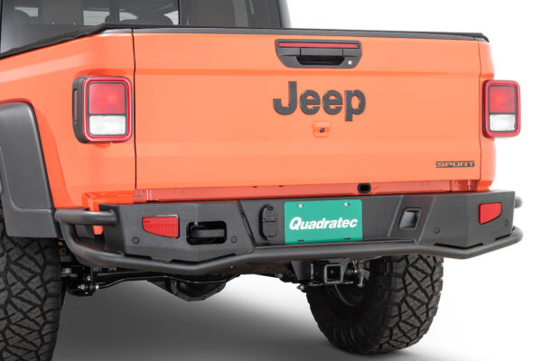 Quadratec QRC Front Winch Ready Bumper with Rear Bumper for 18-25 Jeep Wrangler JL and 20-25 Gladiator JT