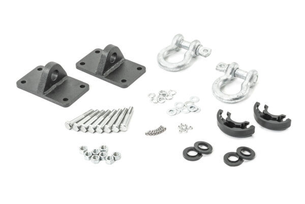 TACTIK Stubby Front Bumper with Hoop for 07-18 Jeep Wrangler JK