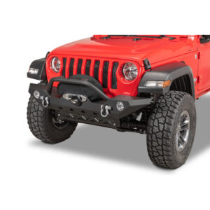 TACTIK HD Front Bumper w/ Hoop for 18-25 Jeep Wrangler JL & Gladiator JT