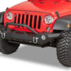 TACTIK HD Front Bumper with Hoop for 07-18 Jeep Wrangler JK